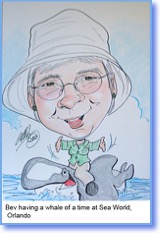 Bev and Orca Cartoon