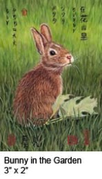 Bunny in the Garden c