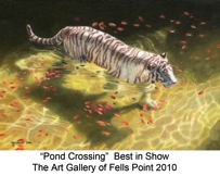 Pond Crossing titled