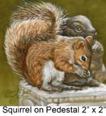 Squirrel on Pedestal c