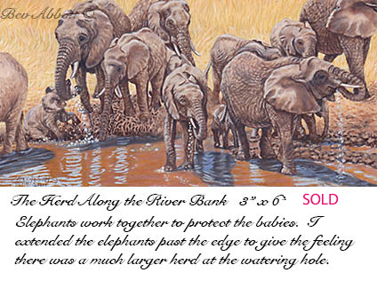 The Herd Along the River Bank 70dpi